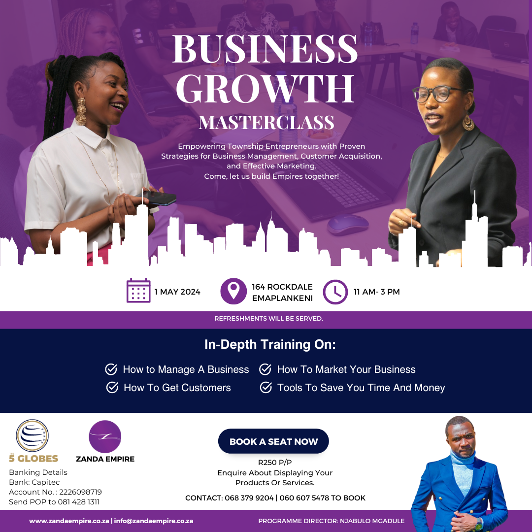 BIZ GROWTH MASTERCLASS FLYER (Instagram Post)